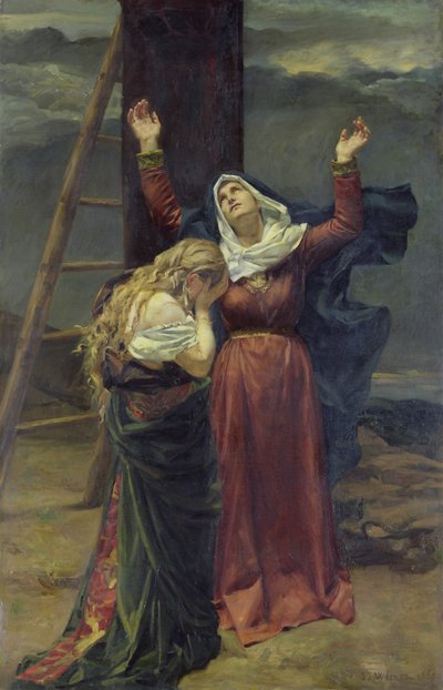 La Vergine ai piedi della Croce da Jean Joseph Weerts